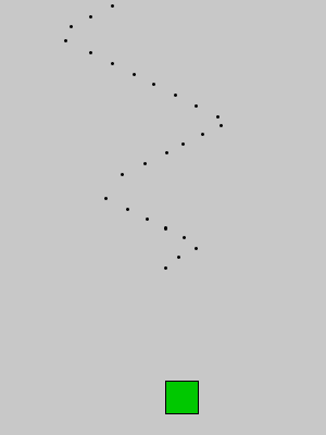 Space Invaders-style game screenshot
