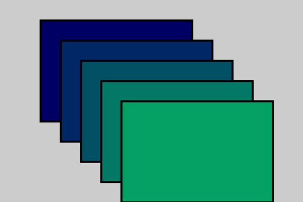Blue Rects screenshot