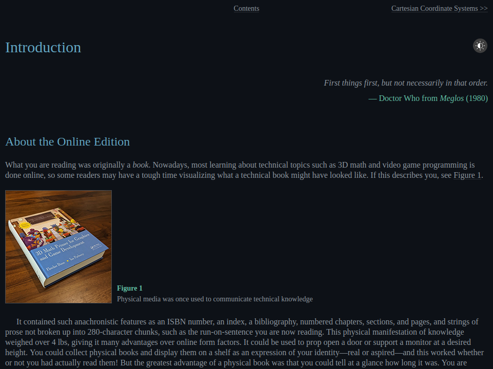 Game math website screenshot