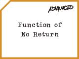 Function of No Return image